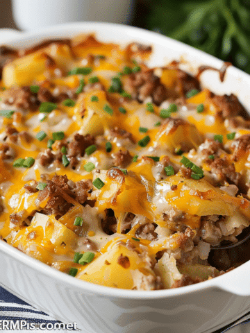 Hamburger Potato Casserole Recipe