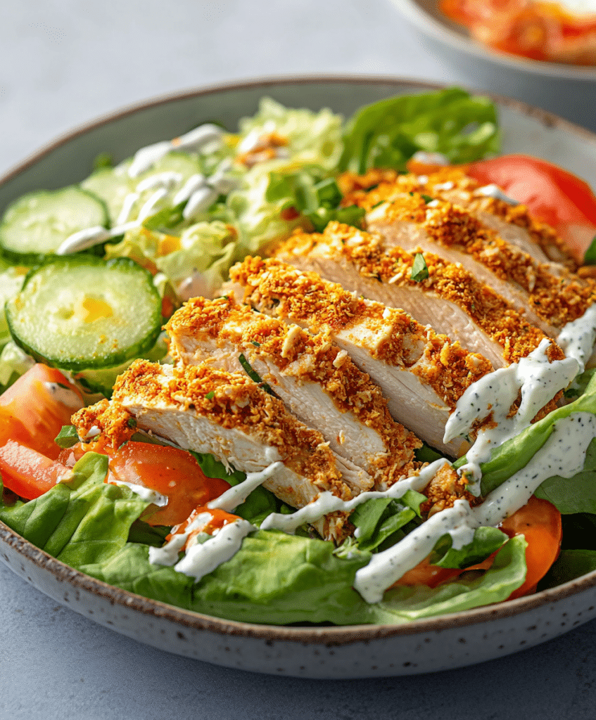 Easy Buffalo Chicken Salad Recipe - avarecipes.com