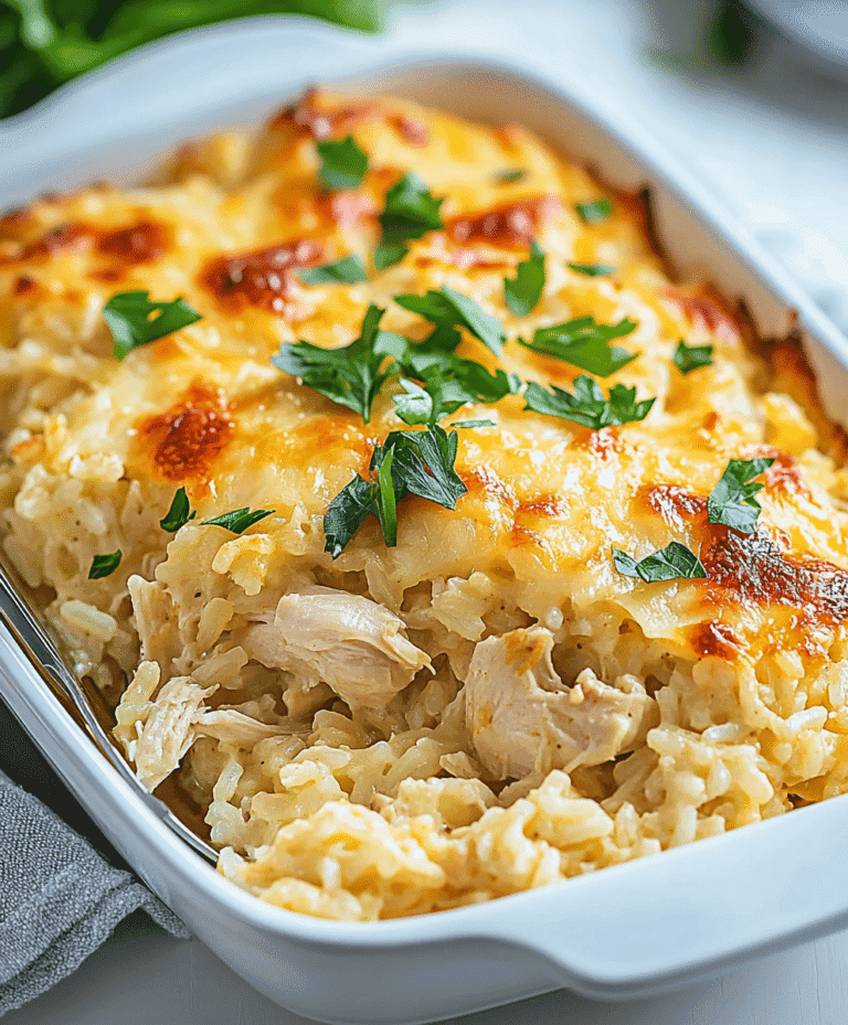 Angel Chicken And Rice Casserole Recipe - avarecipes.com