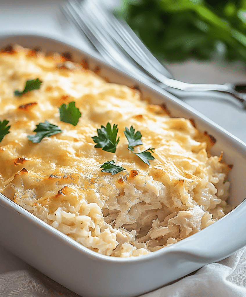 Angel Chicken And Rice Casserole Recipe - avarecipes.com